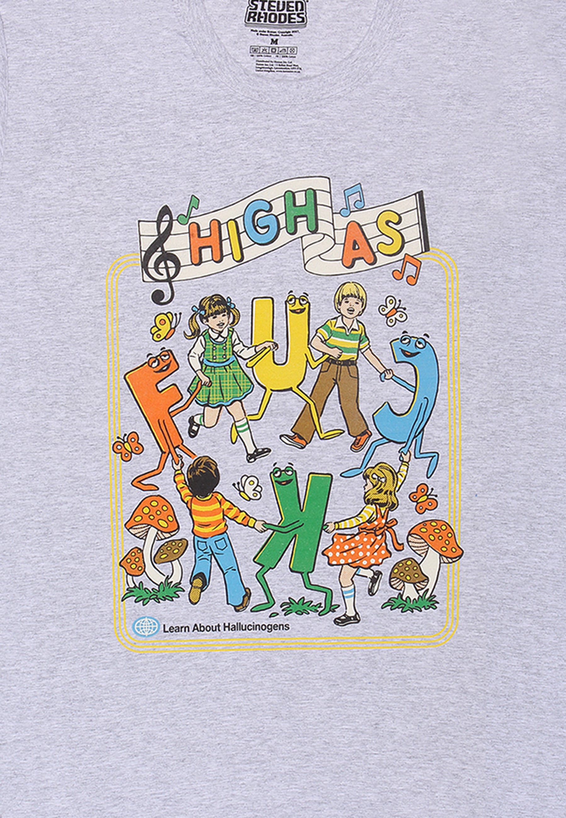 Steven Rhodes T-shirt (Hi As F T-shirt)