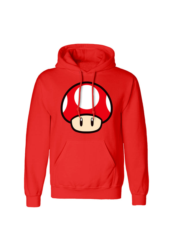 Nintendo Super Mario Mikina (Power Up Mushroom Hoodie)