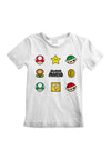 Super Mario Tričko Dětské (Items)