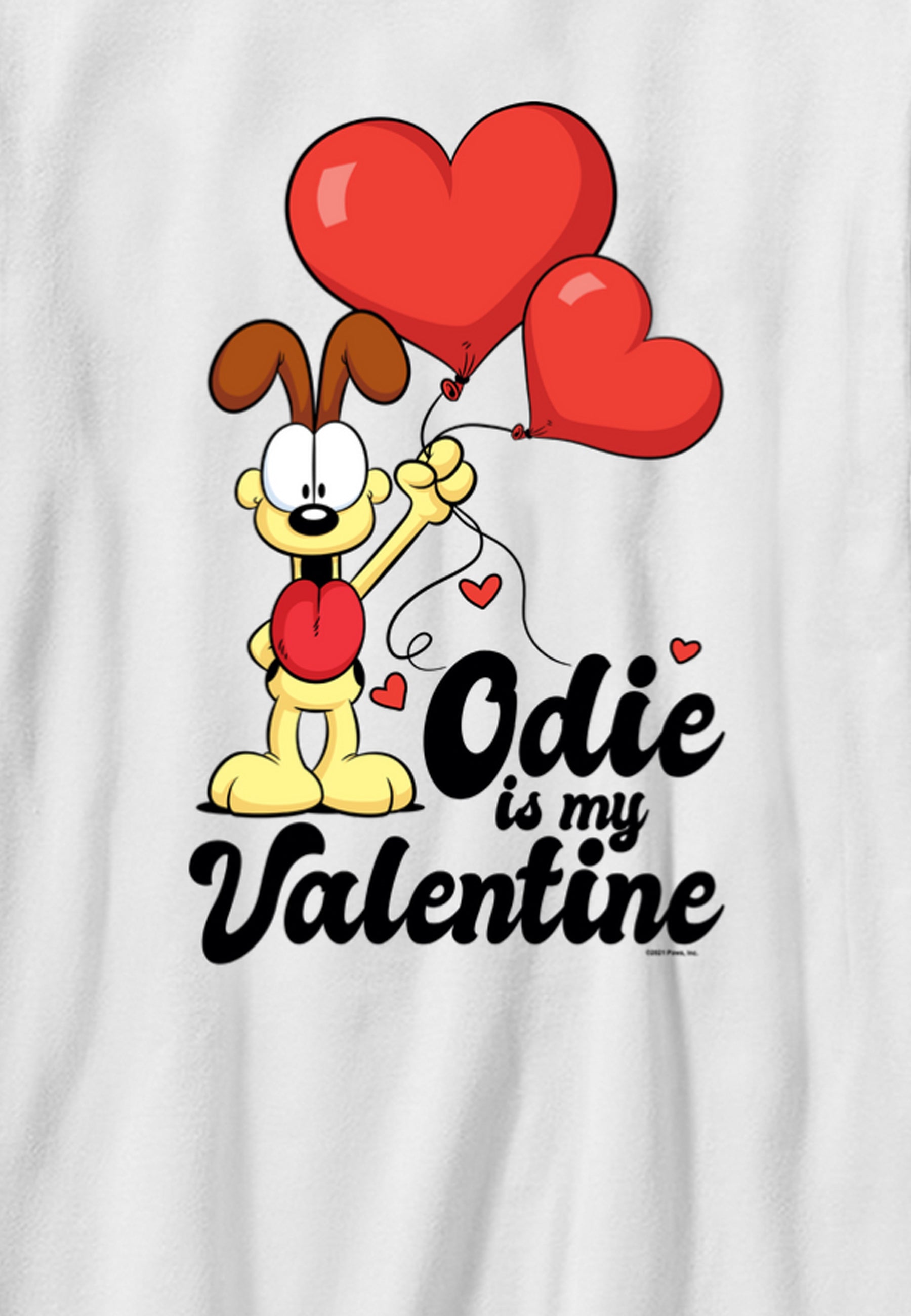 Garfield Children T-Shirt (Valentinstag Odie Kids T-Shirt)