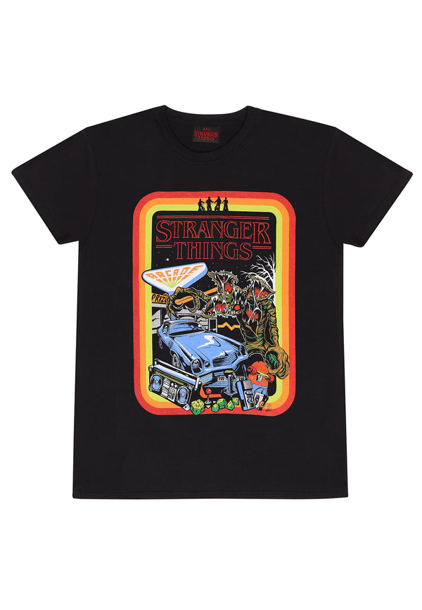 Stranger Things-T-Shirt (Stranger Things Retro Poster-T-Shirt)