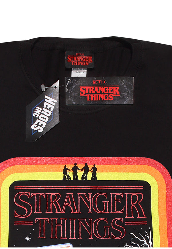 Stranger Things-T-Shirt (Stranger Things Retro Poster-T-Shirt)