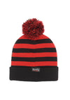 Emily The Strange Čepice Unisex (Striped Pom)