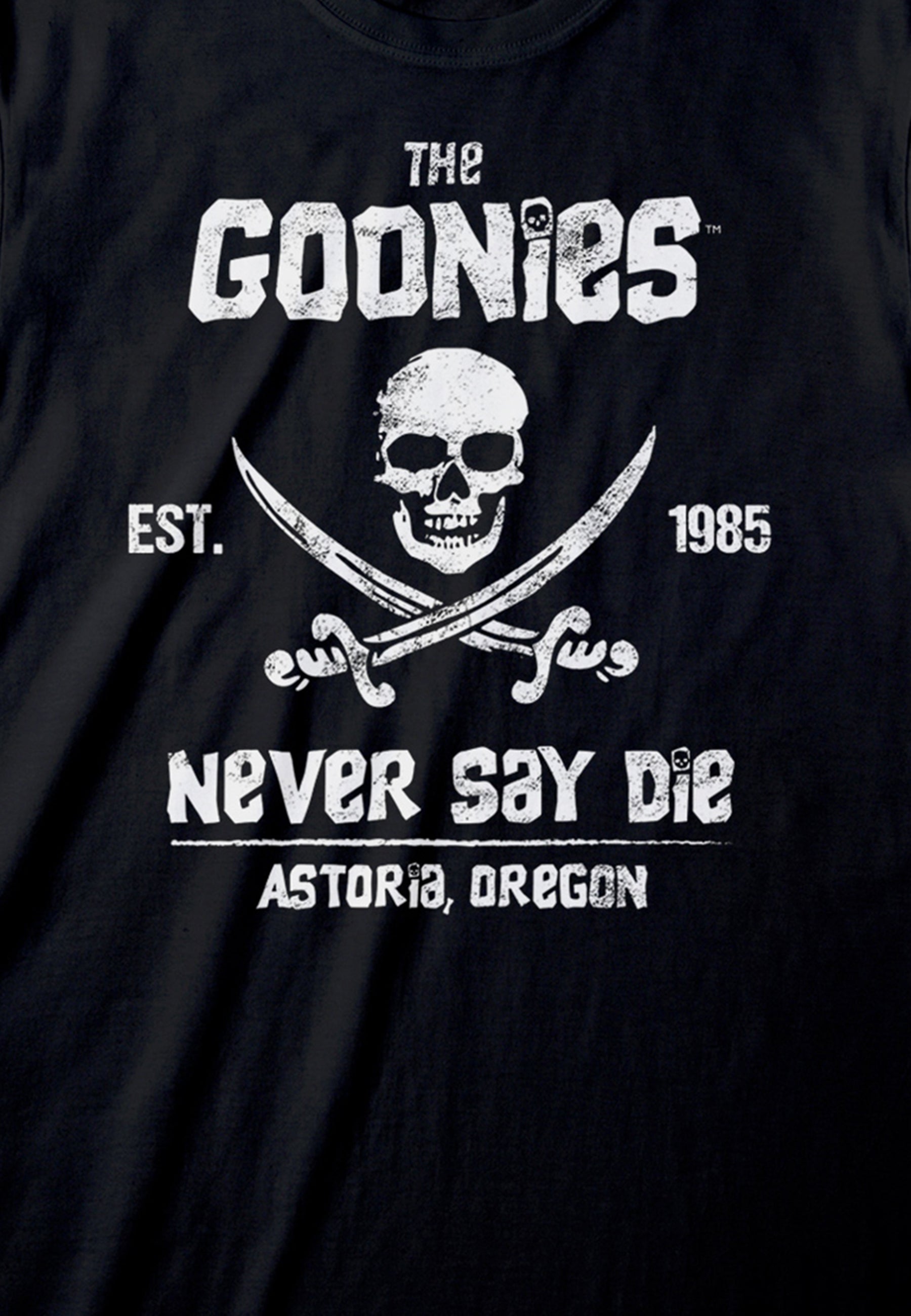 Goonies-T-Shirt (Goonies - Never Say Die-T-Shirt)