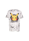 Pokemon – Pikachu Splat YTH T-Shirt mit Rundhalsausschnitt