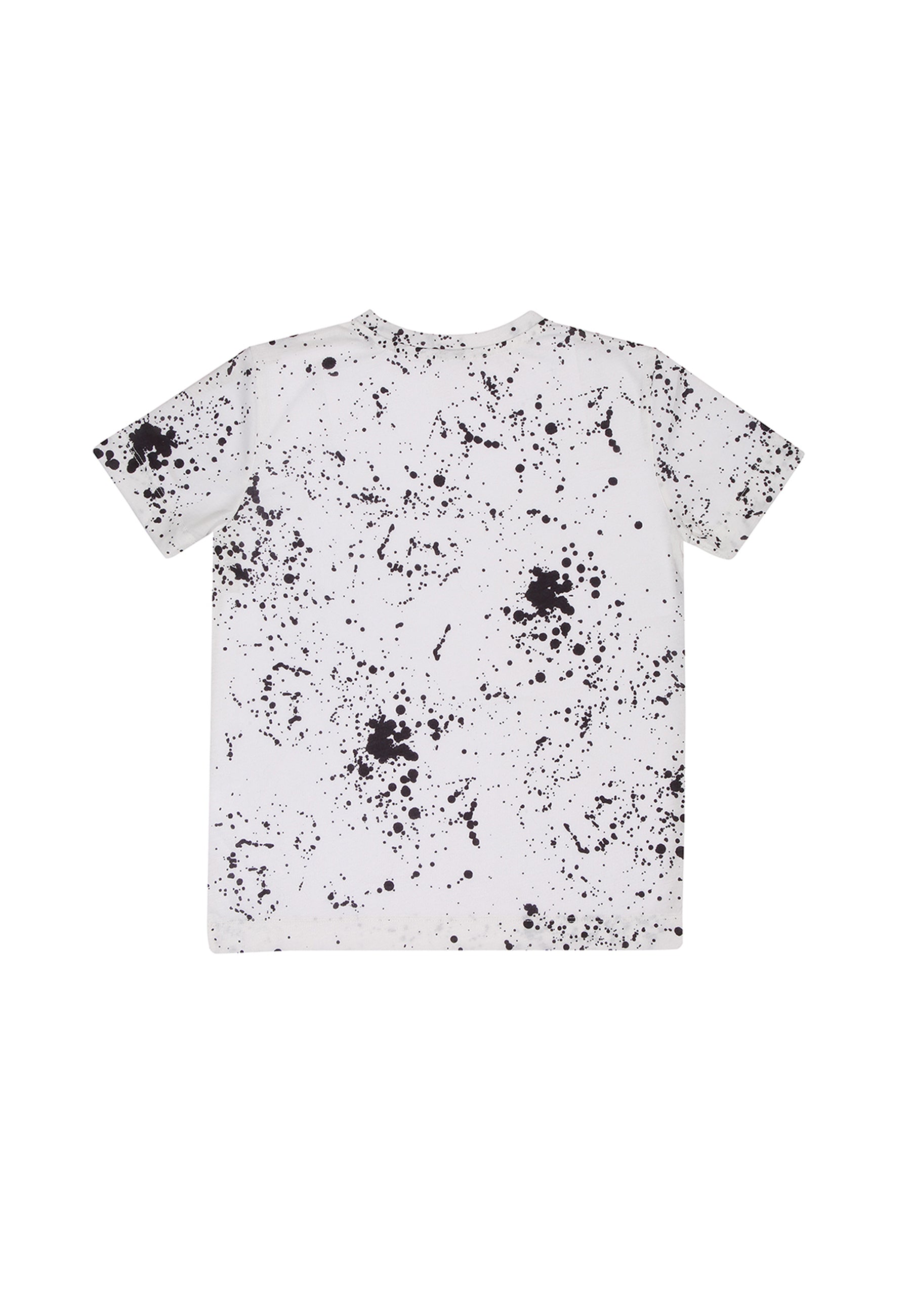 Pokemon – Pikachu Splat YTH T-Shirt mit Rundhalsausschnitt