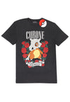 Pokemon – Cubone Acid Wash Unisex T-Shirt mit Rundhalsausschnitt