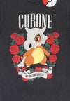 Pokemon – Cubone Acid Wash Unisex T-Shirt mit Rundhalsausschnitt