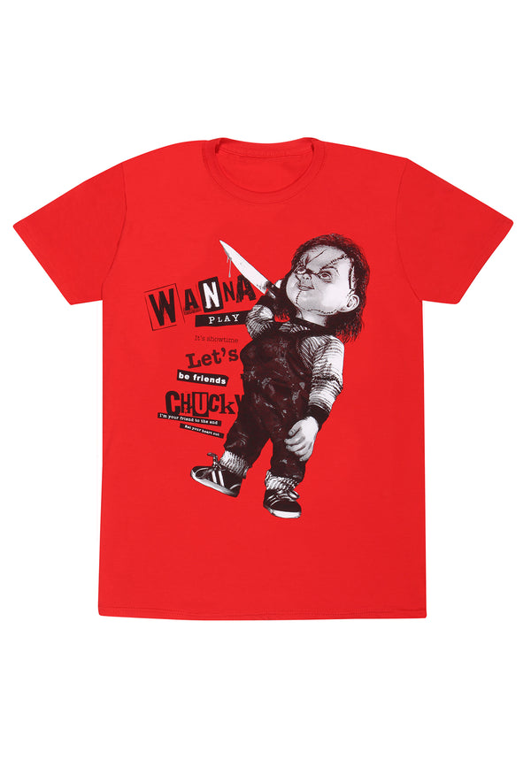 Chucky Doll T-Shirt (Childs Play - Stab-T-Shirt)