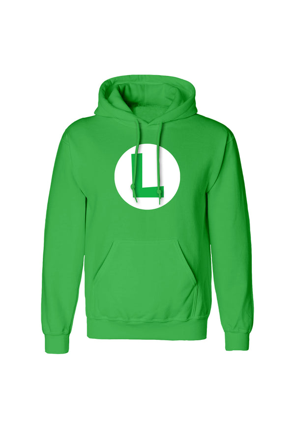 Super Mario Mikina Dětská (Luigi Badge)