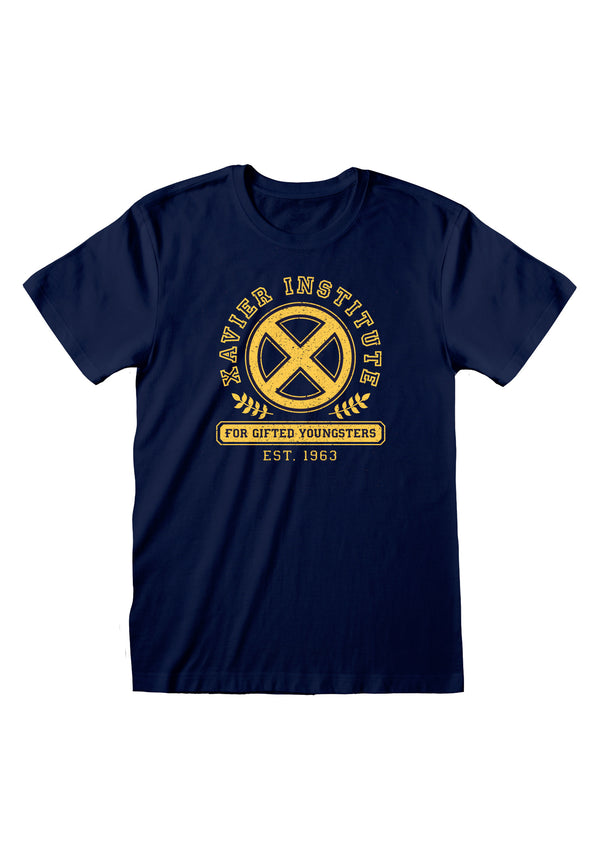 X-Men Xavier Institution T-shirt (Xavier Institute Badge T-shirt)