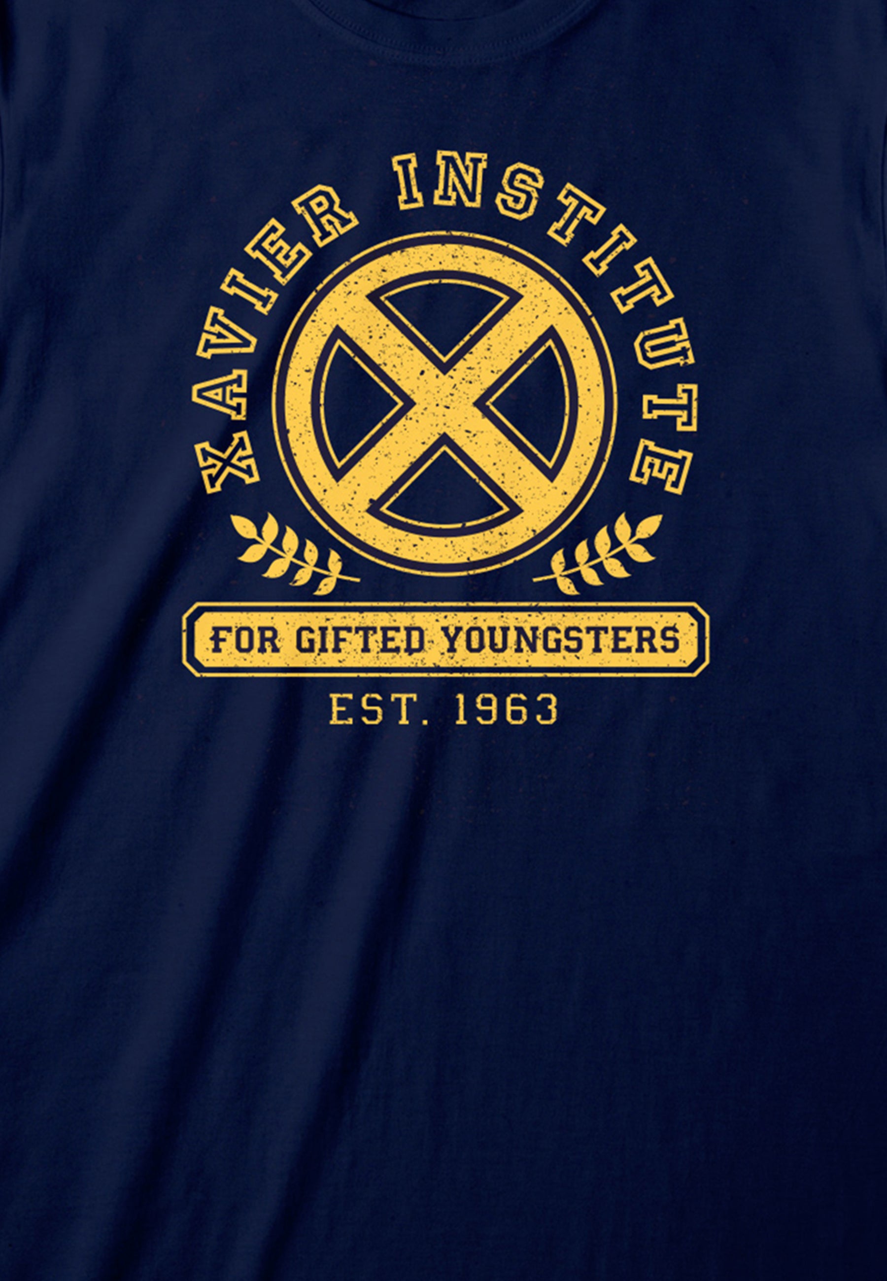 X-Men Xavier Institution T-shirt (Xavier Institute Badge T-shirt)