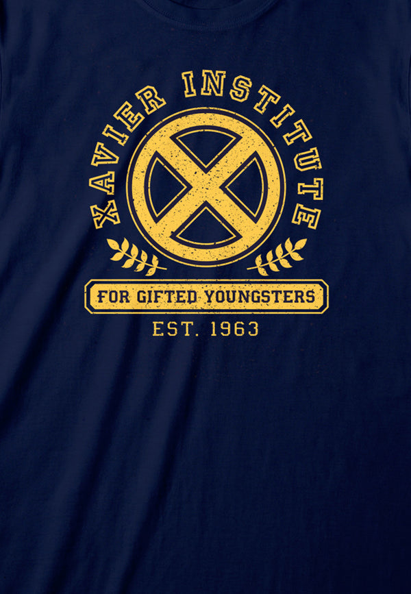X-Men Xavier Institution T-shirt (Xavier Institute Badge T-shirt)
