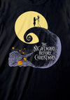 Gestohlenes Weihnachts-T-Shirt (Nightmare Before Christmas - Silhouette-T-Shirt)