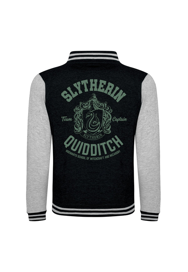 Harry Potter - Slytherin Varsity Jacket (Slytherin Quidditch Varsity)