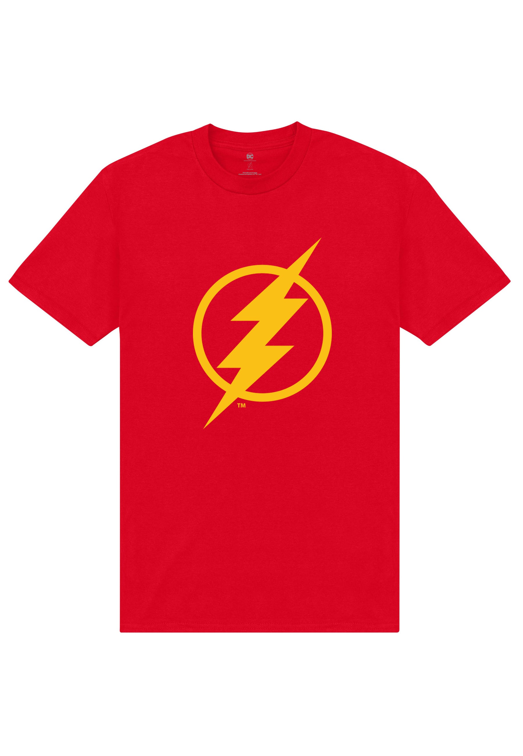 Rotes Flash-T-Shirt (The Flash T-Shirt mit grafischem Logo)