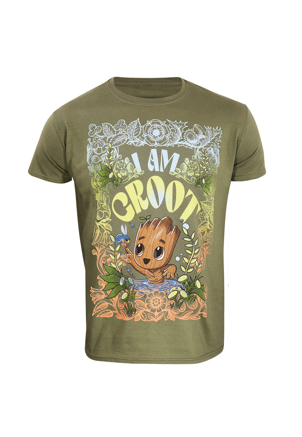 I Am Groot 70s Style T-Shirt (I Am Groot - Seventies Style T-Shirt)