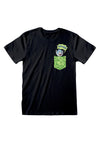Rick and Morty Tričko Unisex (Tiny Pocket Rick)