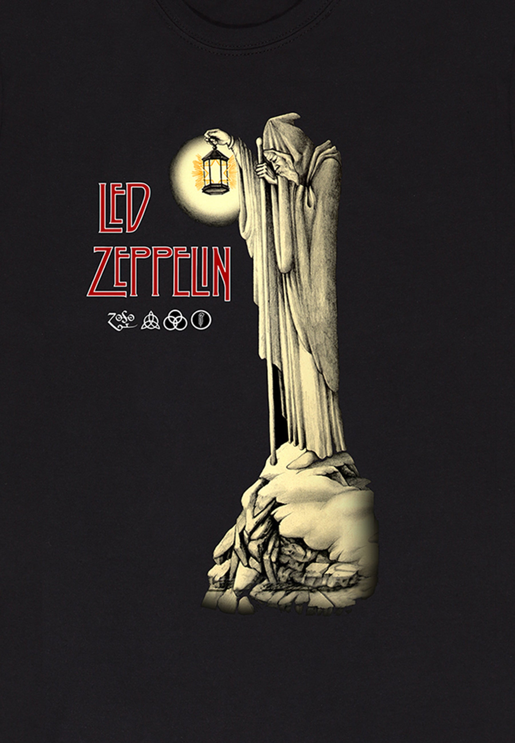 Led Zeppelin Tričko Unisex (Hermit)