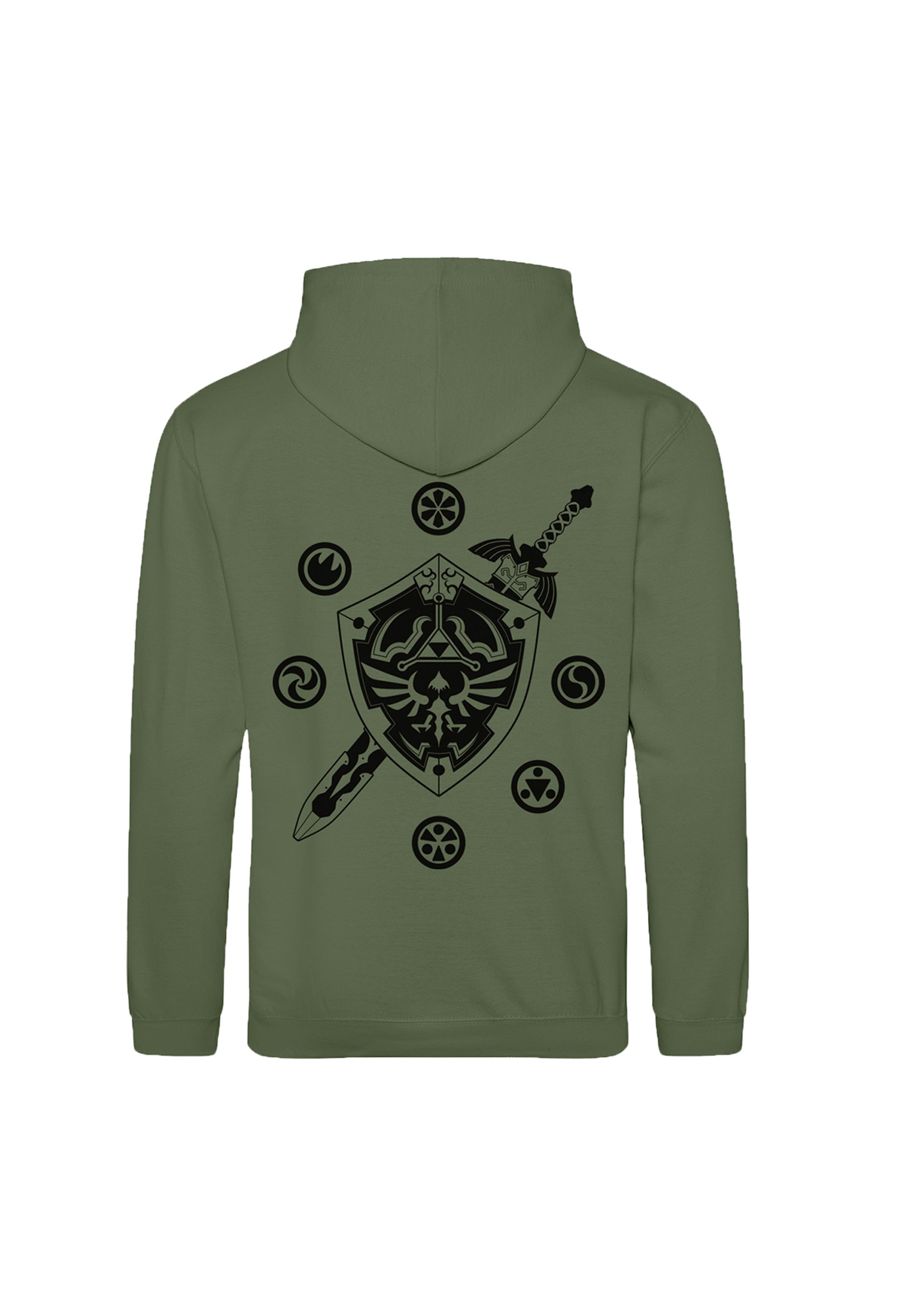 Legend Of Zelda Sword and Shield Hoodie (Legend Of Zelda Sword and Shield Hoodie)