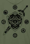 Legend Of Zelda Sword and Shield Hoodie (Legend Of Zelda Sword and Shield Hoodie)