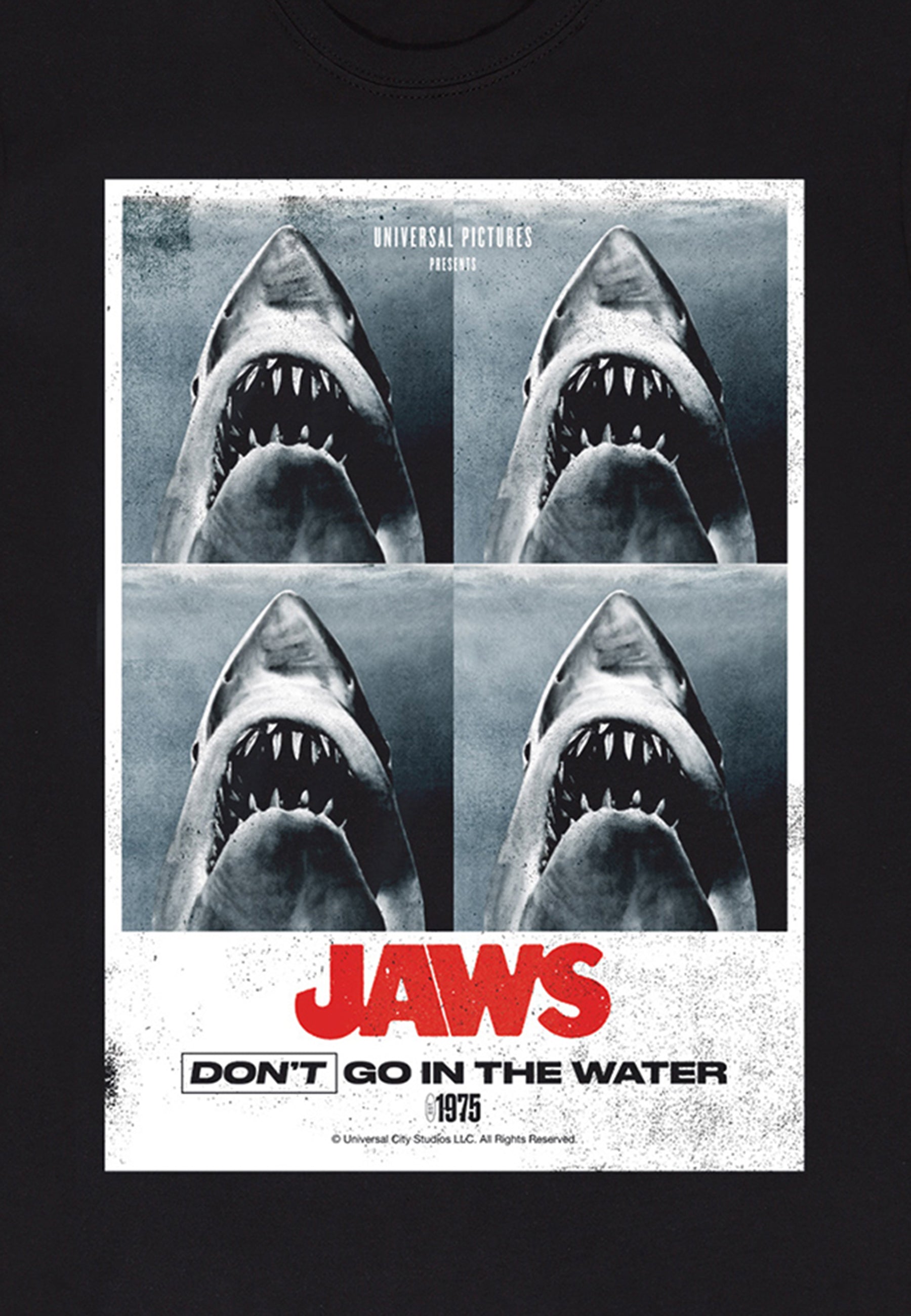 Jaws Tričko Unisex (Don't Go In The Water)