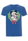 Mickey Classic Tričko Unisex (Mickey Christmas Wreath)