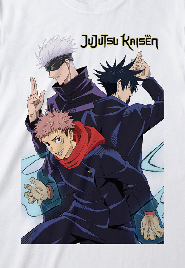 Verfluchte Kriege-T-Shirt (Jujutsu Kaisen - Trio-T-Shirt)