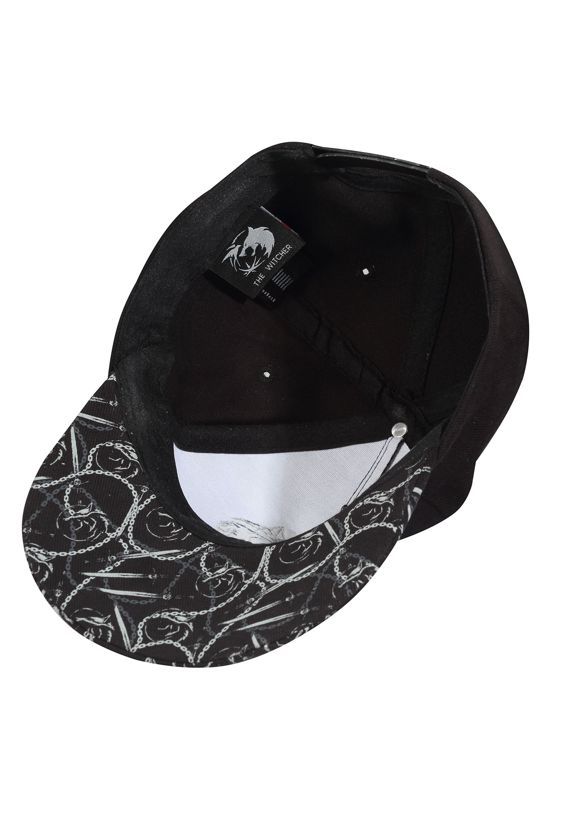 The Witcher Kšiltovka Unisex (Logo And Pattern)