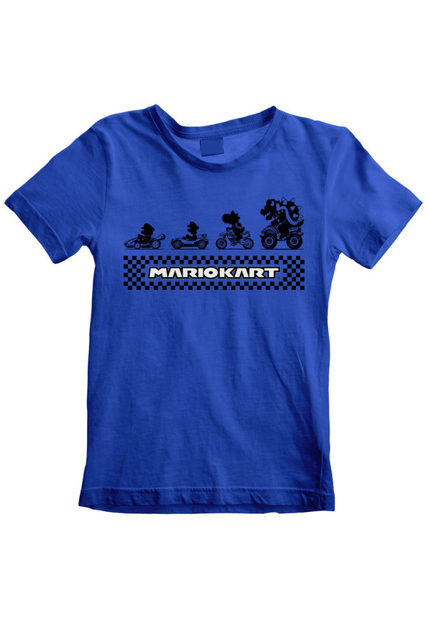 Super Mario Tričko Dětské (Silhouettes)