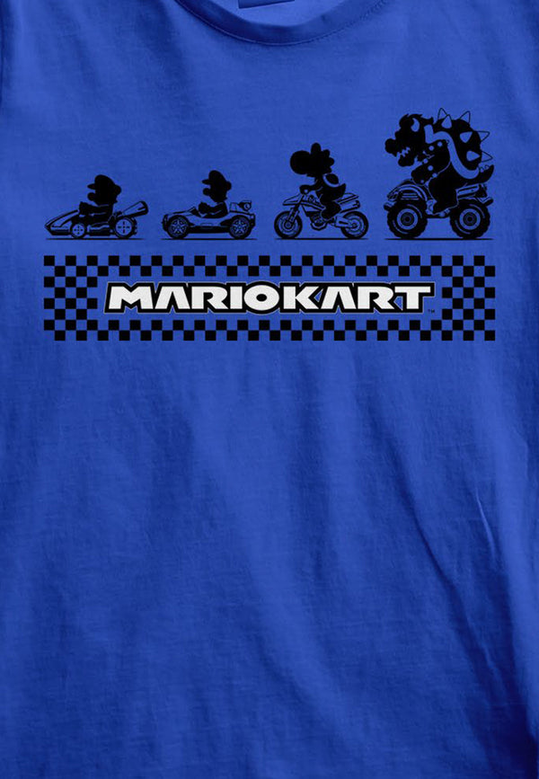 Super Mario Tričko Dětské (Silhouettes)