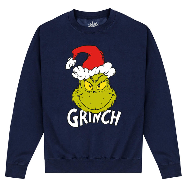 Das Grinch dunkle Sweatshirt (das Grinch Santa Hut Sweatshirt)