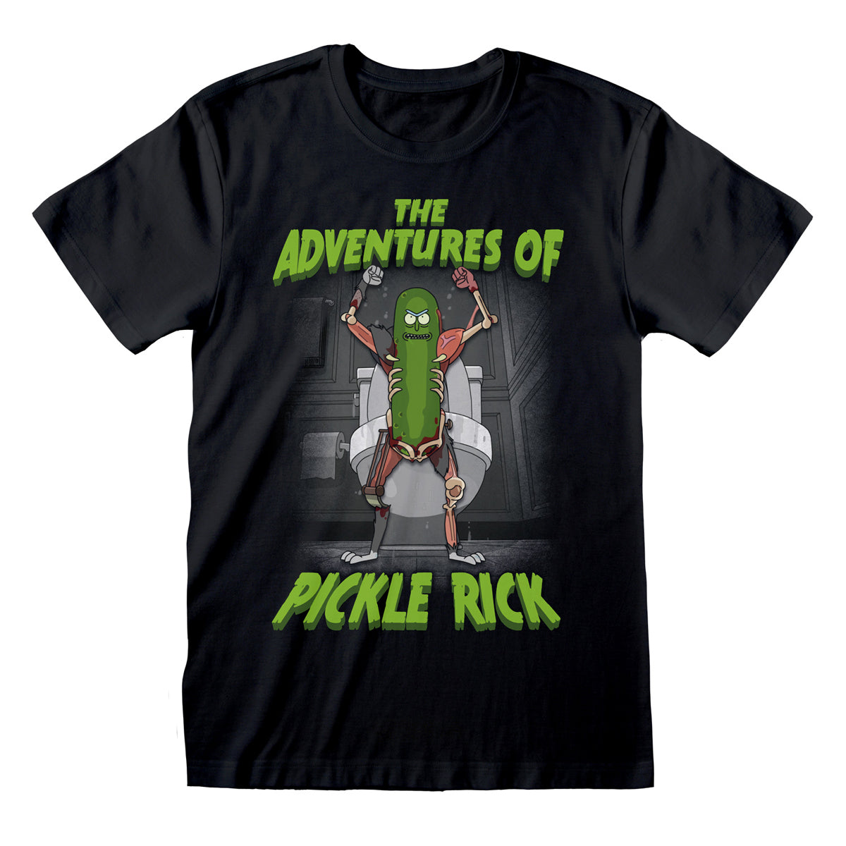 Rick and Morty Tričko Unisex (Adventures of Pickle Rick)