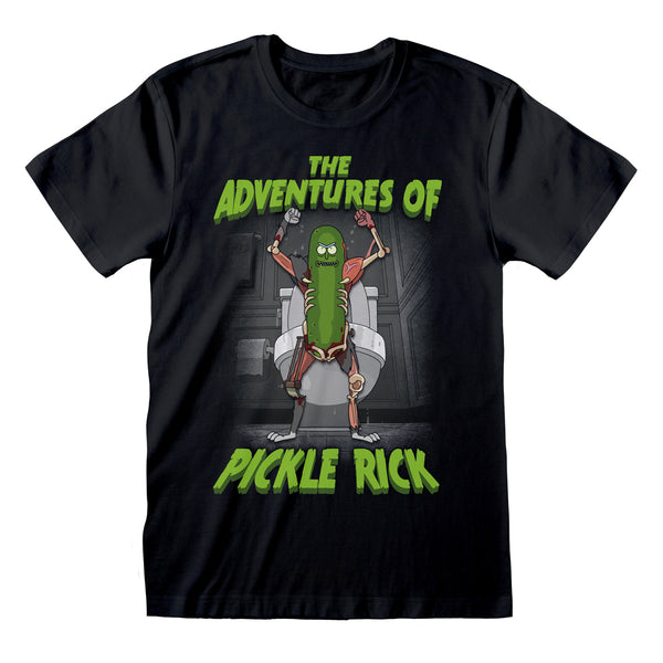 Rick and Morty Tričko Unisex (Adventures of Pickle Rick)