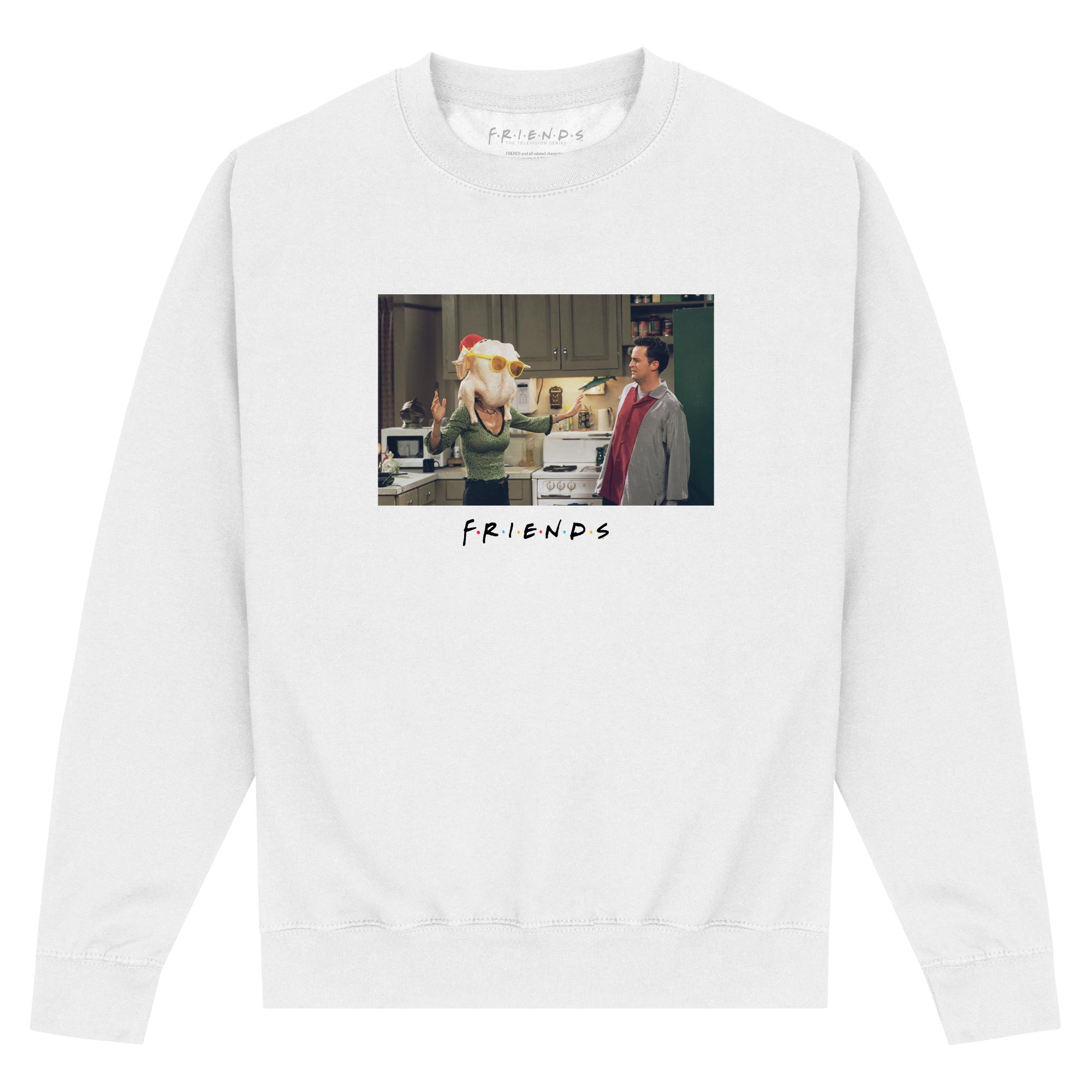 Friends Mikina Unisex (Chandler&Monica Turkey Head)