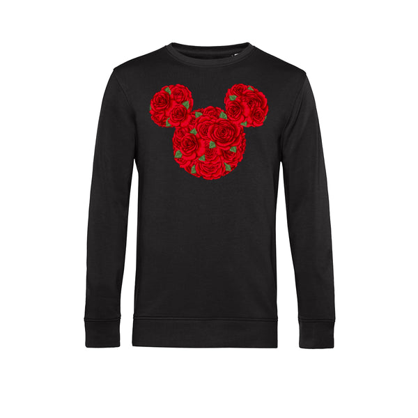 Mickey Classic Mikina Unisex (Valentine's Day Mickey Mouse Roses)