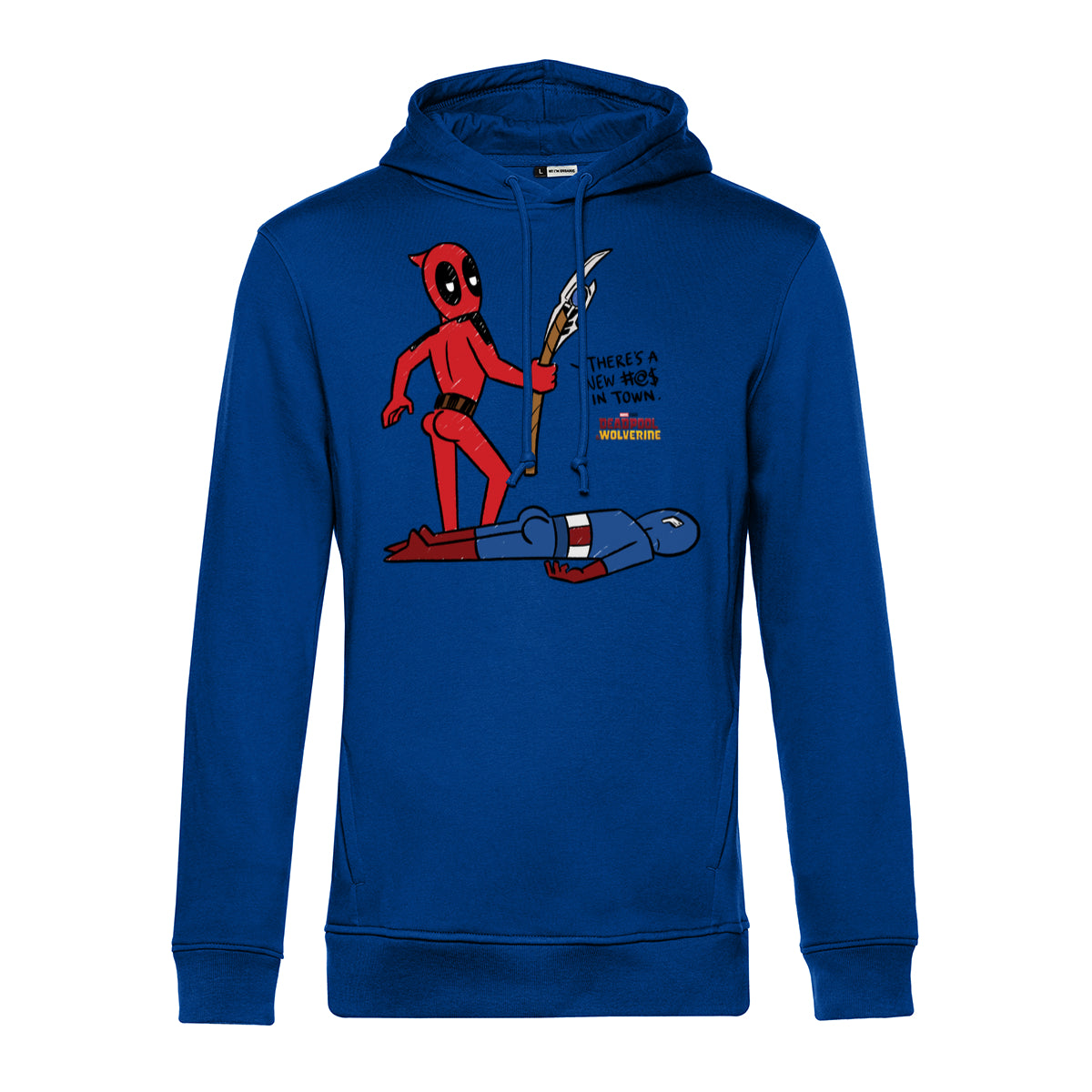 Marvel Deadpool & Wolverine Mikina Unisex (New In Town)