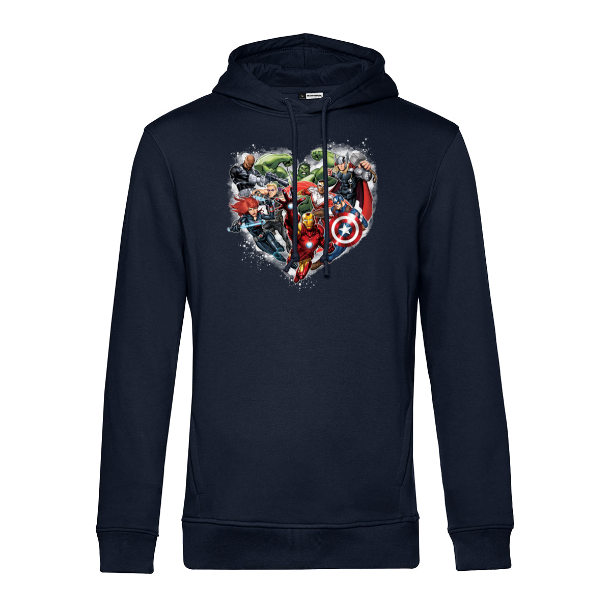 Avengers Mikina Unisex (Valentine's Day Avenger Heart)