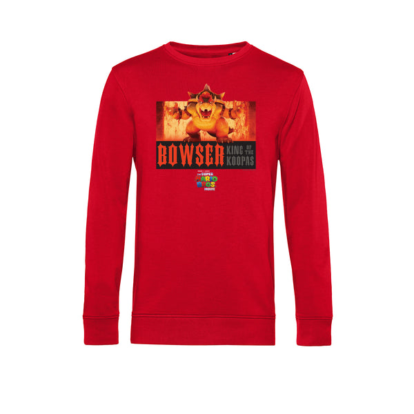 Super Mario Mikina Unisex (Bowser King Fire)
