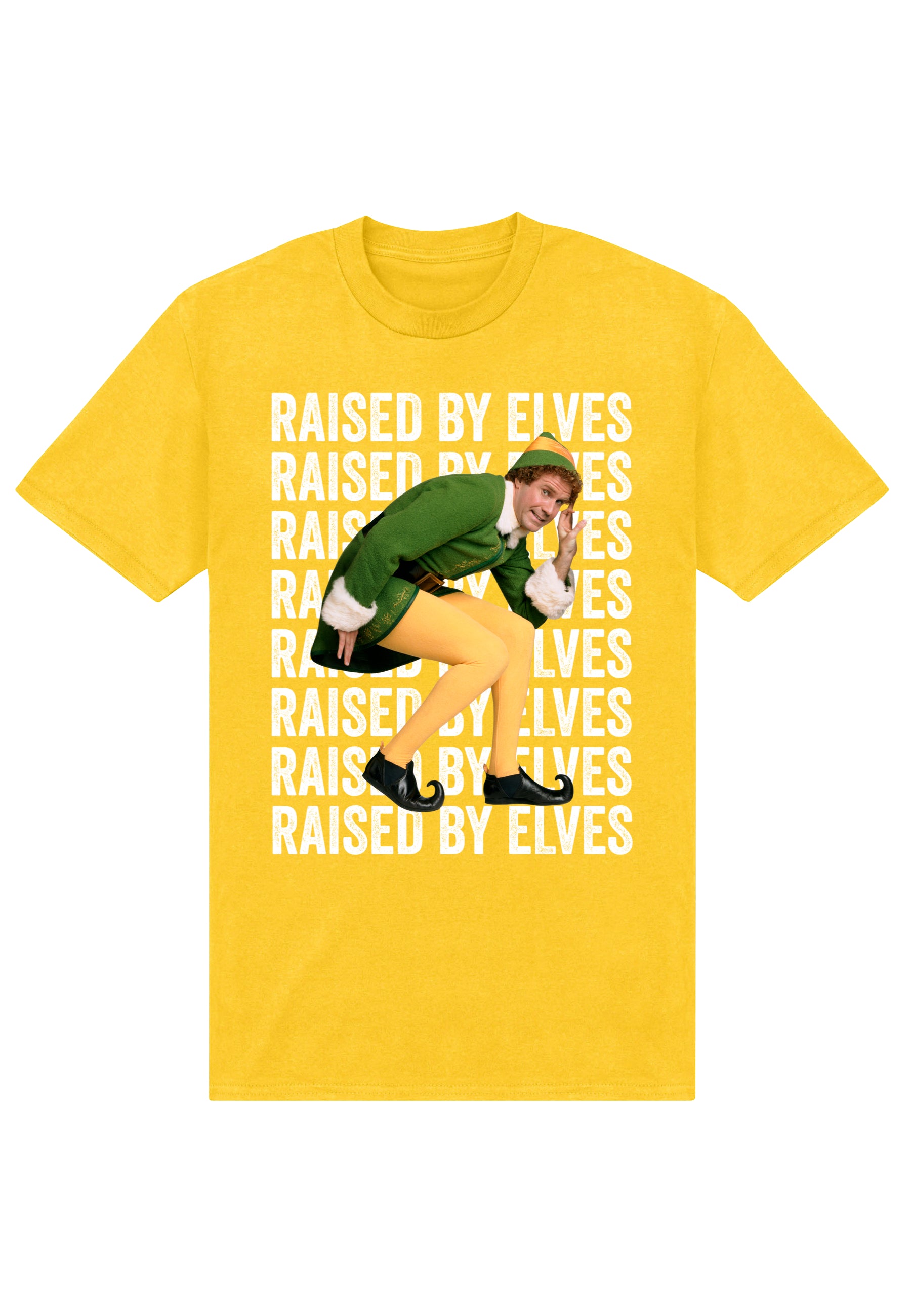 Elf Tričko Unisex (Elf 'Raised By Elves')