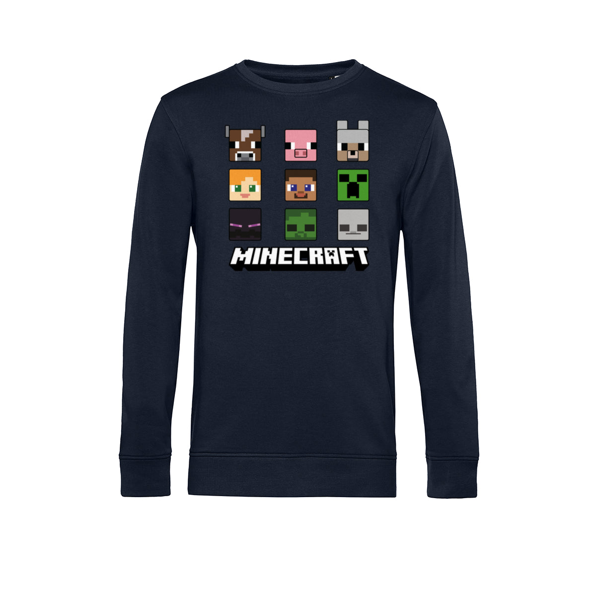 Minecraft Mikina Unisex (Chibi Faces)