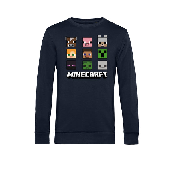 Minecraft Mikina Unisex (Chibi Faces)