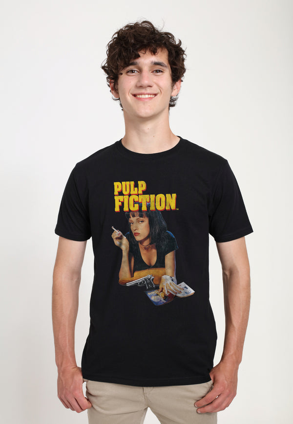 Pulp Fiction Tričko Unisex (Vintage Mia Wallace)