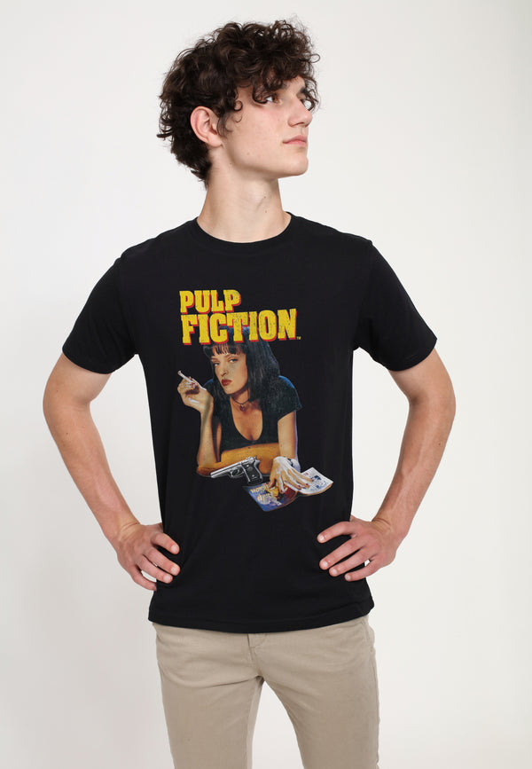 Pulp Fiction Tričko Unisex (Vintage Mia Wallace)