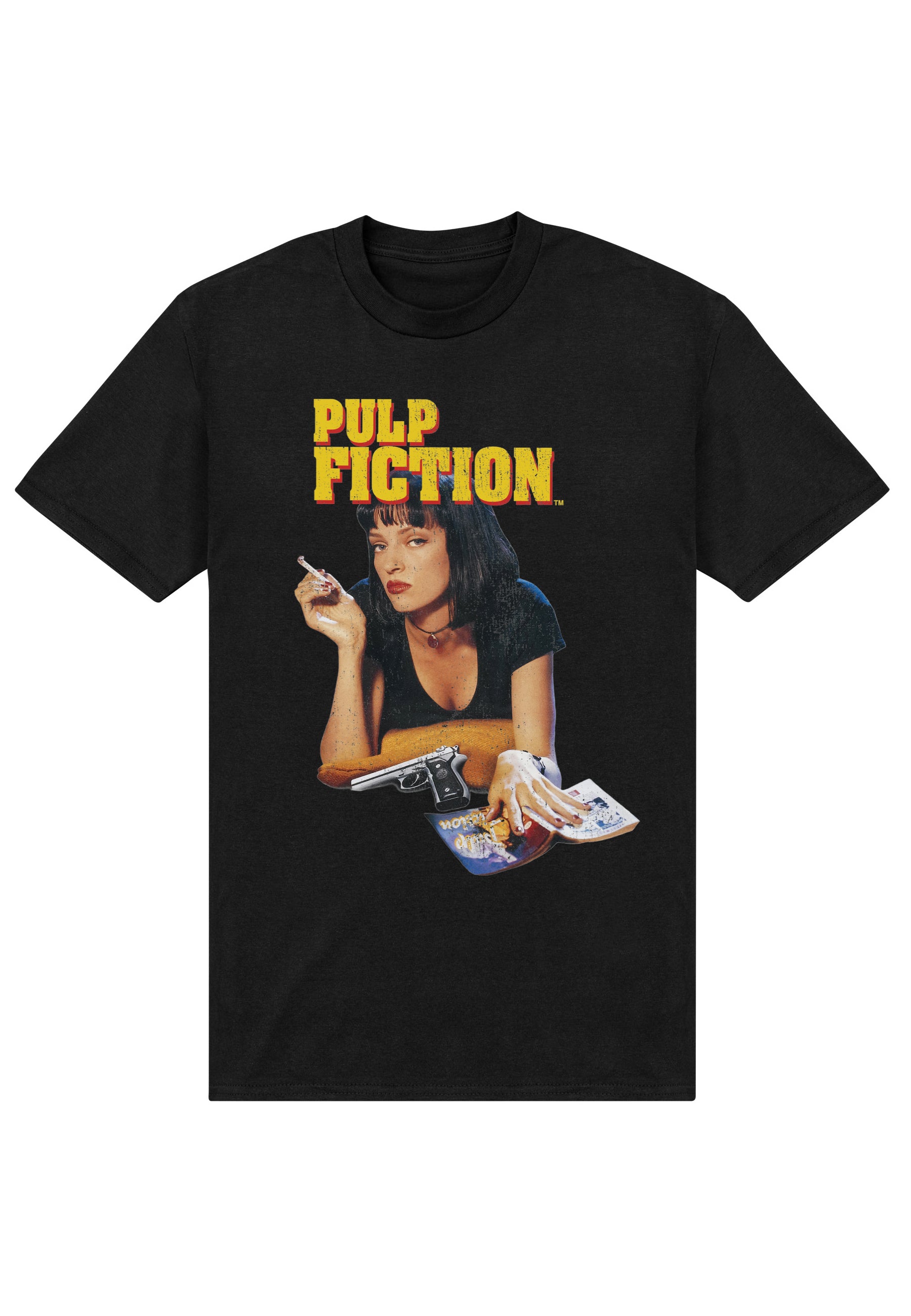 Pulp Fiction Tričko Unisex (Vintage Mia Wallace)