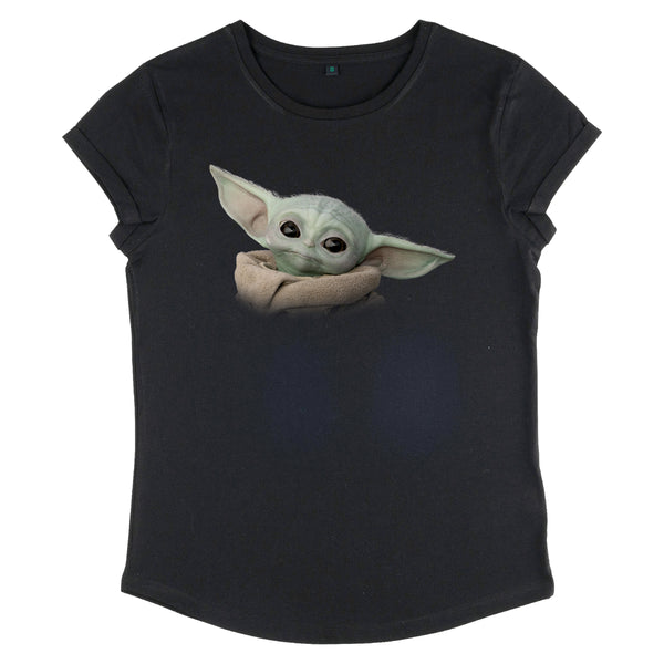 Star Wars Tričko Dámské (The Child Face)