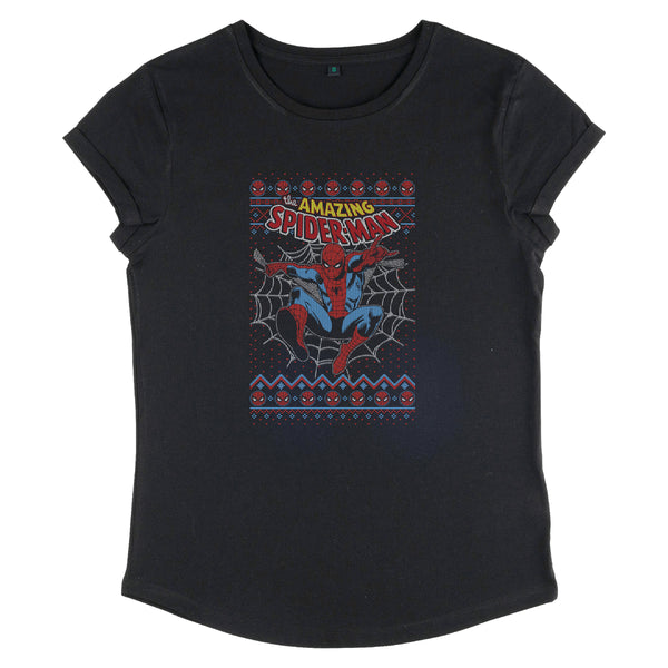 Marvel Tričko Dámské (Spiderman Ugly Sweater)