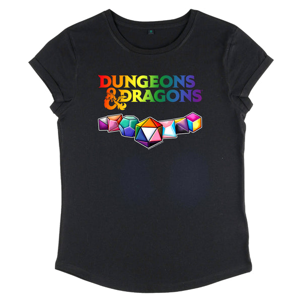Dungeons & Dragons: Honor Among Thieves Tričko Dámské (Pride Dice)