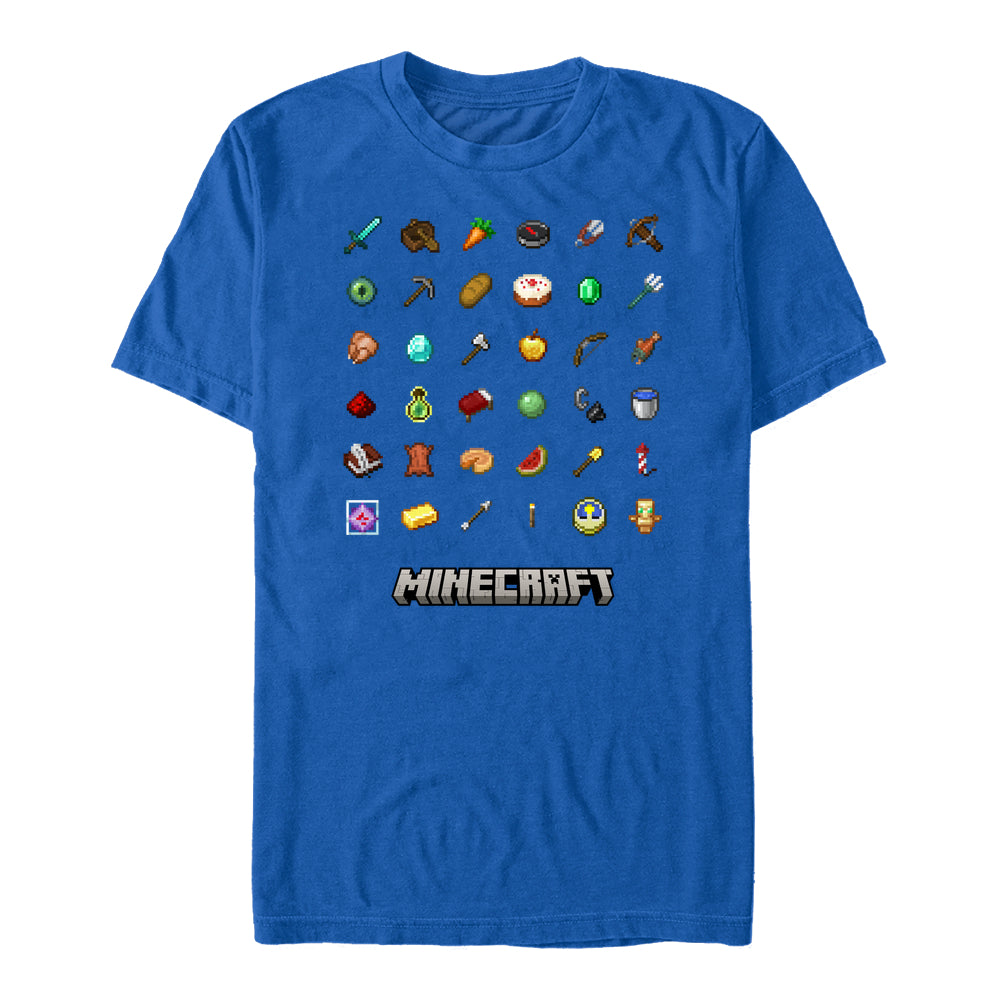 Minecraft Tričko Unisex (Items Textbook)