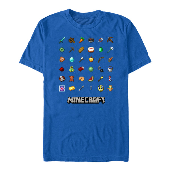 Minecraft Tričko Unisex (Items Textbook)